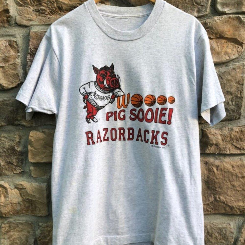 90’S Arkansas Razorbacks T Shirt